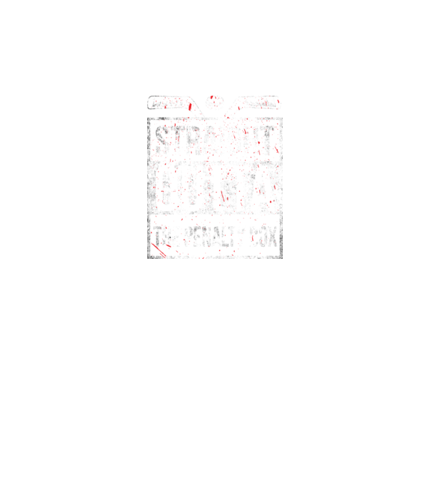Straight outta the penalty box model gri pe tricou