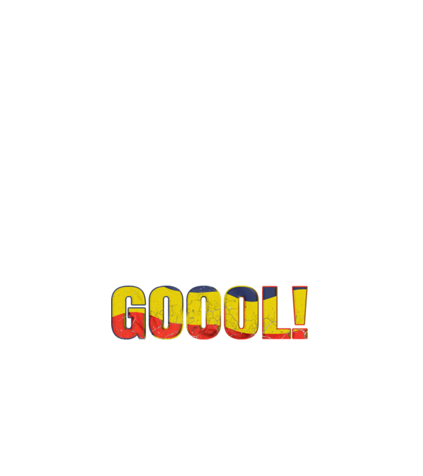 GOOOL model alb pe tricou