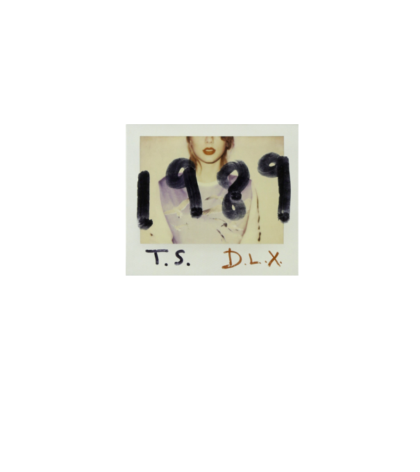 Taylor Swift polaroid model gri pe tricou