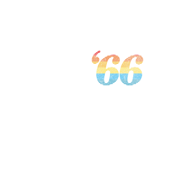 Retro Birthday 1966 model galben neon pe tricou