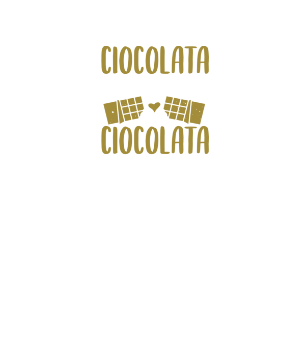 ciocolata nu pune întrebări, ciocolata înțelege model negru pe tricou