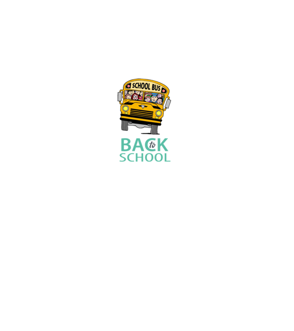 Back to school bus model gri pe tricou
