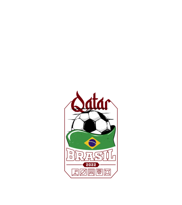 Qatar teams Brasil model negru pe tricou