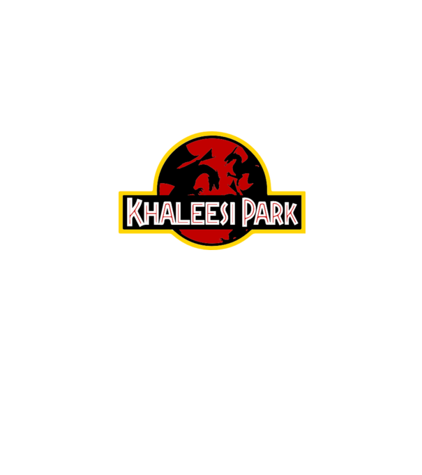 Khaleesi Park model alb pe tricou
