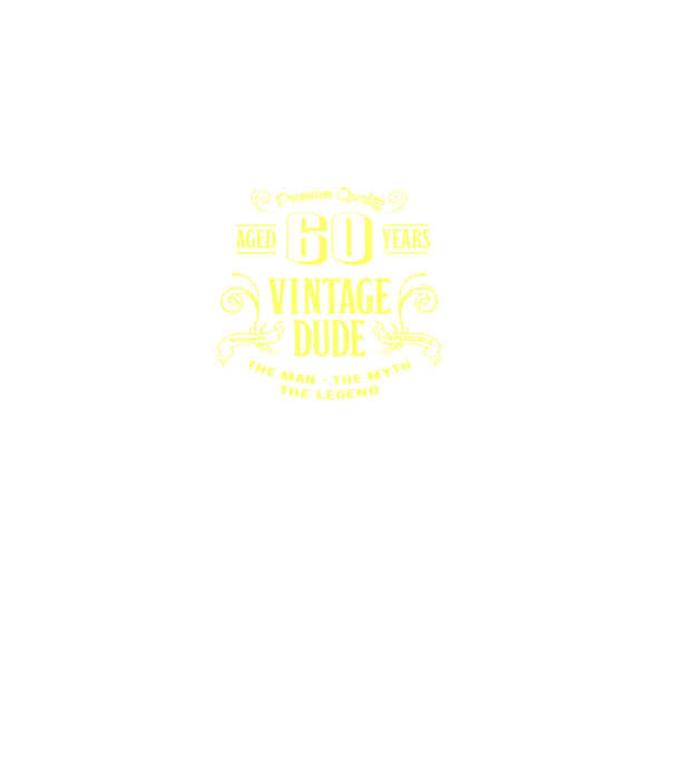 Vintage Dude - 60 model roșu pe tricou