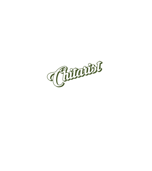 Cel mai bun Chitarist din lume model verde pe tricou