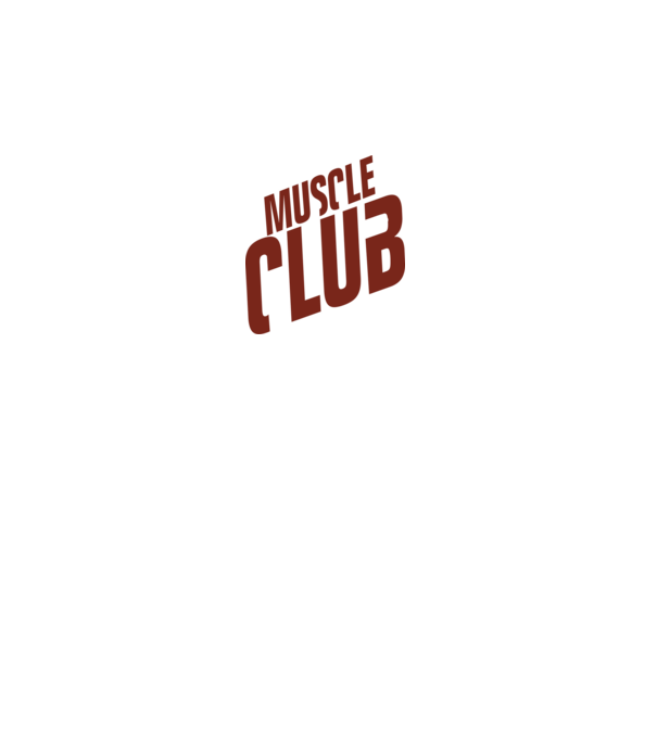 Muscle Club model negru pe tricou