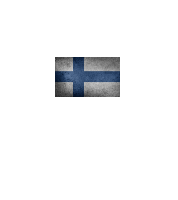 FINLAND model negru pe tricou