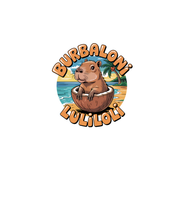 Burbaloni Luliloli model turcoaz pe tricou