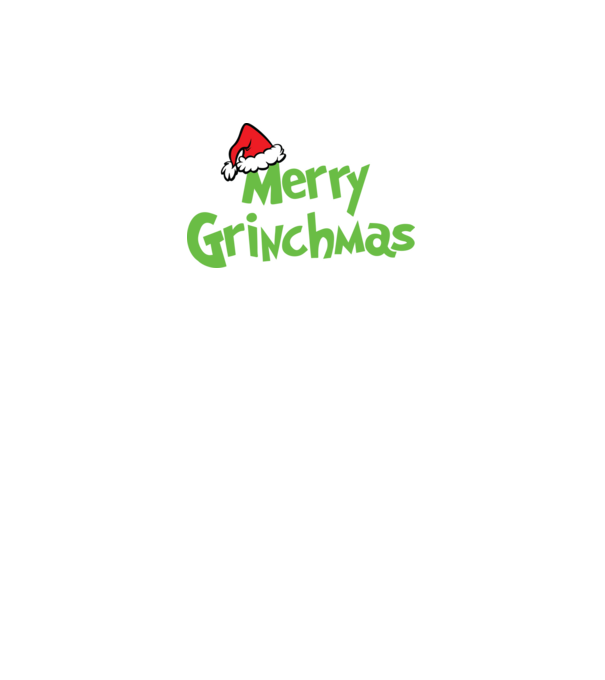 Grinchmas model negru pe tricou