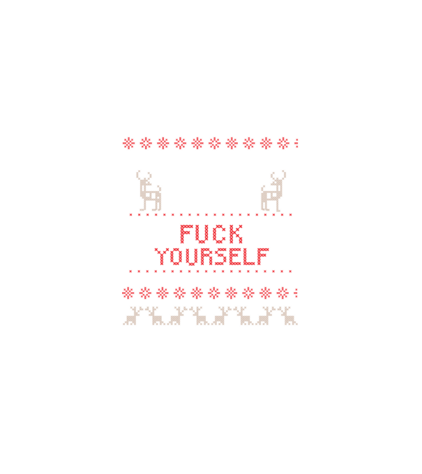 Merry go fuck yourself model negru pe tricou