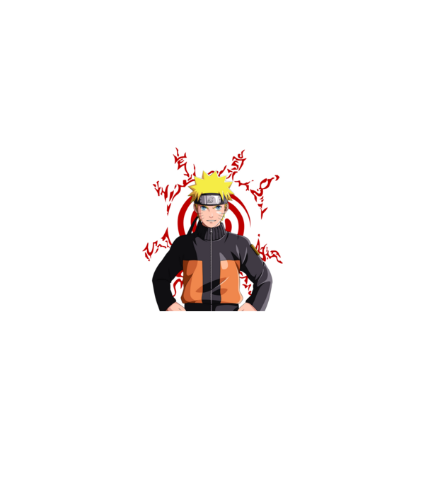 NARUTO model negru pe tricou
