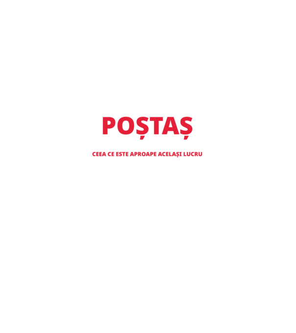 Supererou poştaş model negru pe tricou