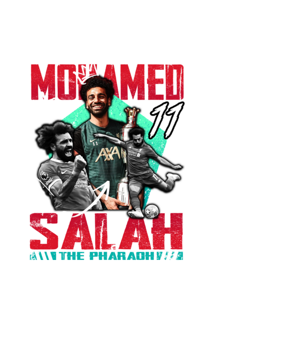 Salah tribute model negru pe tricou