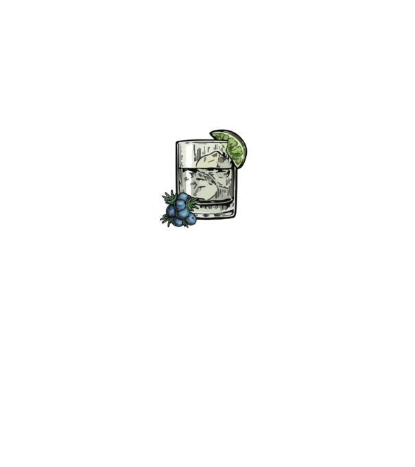 Let the fun be gin model negru pe tricou