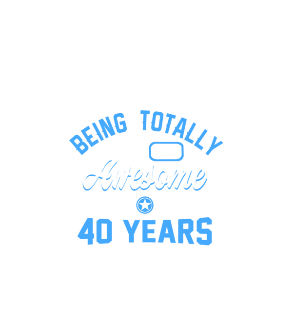 Being totally awesome 40 model negru pe tricou