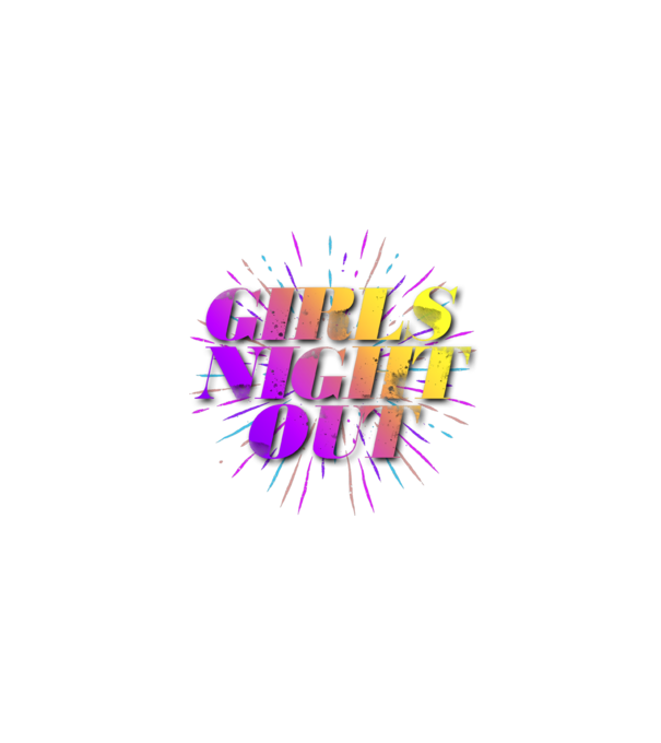 Girls Night Out model albastru închis pe tricou