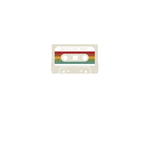 retro tape 1987 vintage model gri pe tricou