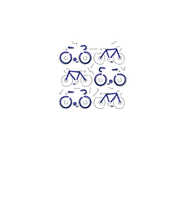 Bikes model gri pe tricou