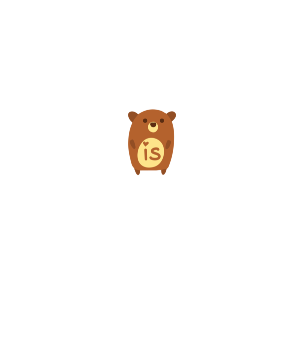 Your smell is un-bear-able.. model negru pe tricou