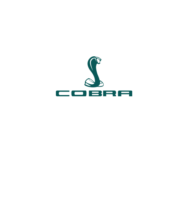 Cobra model alb pe tricou