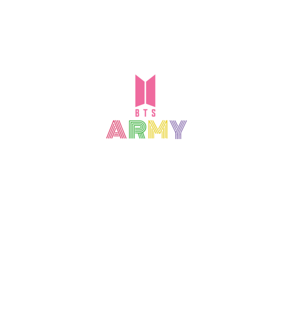 BTS ARMY model negru pe tricou