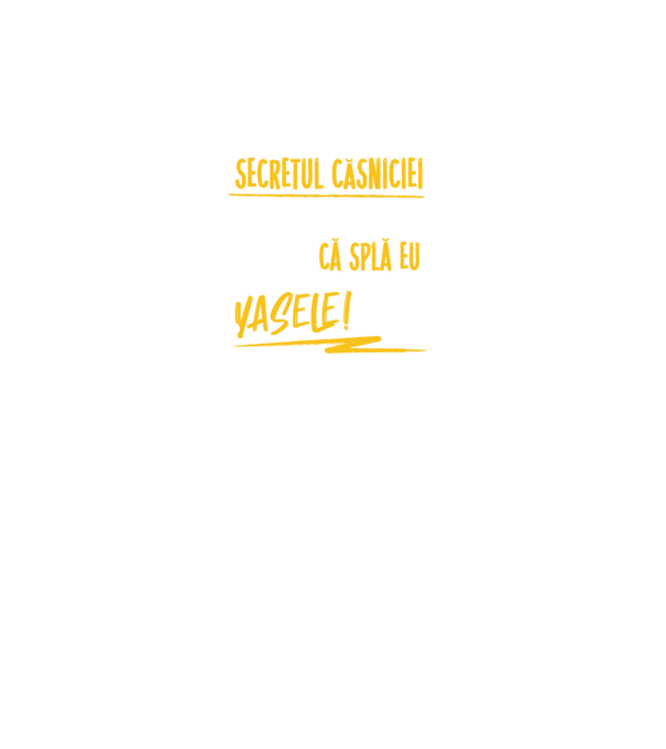 Secretul căsniciei sănătoase model gri pe tricou