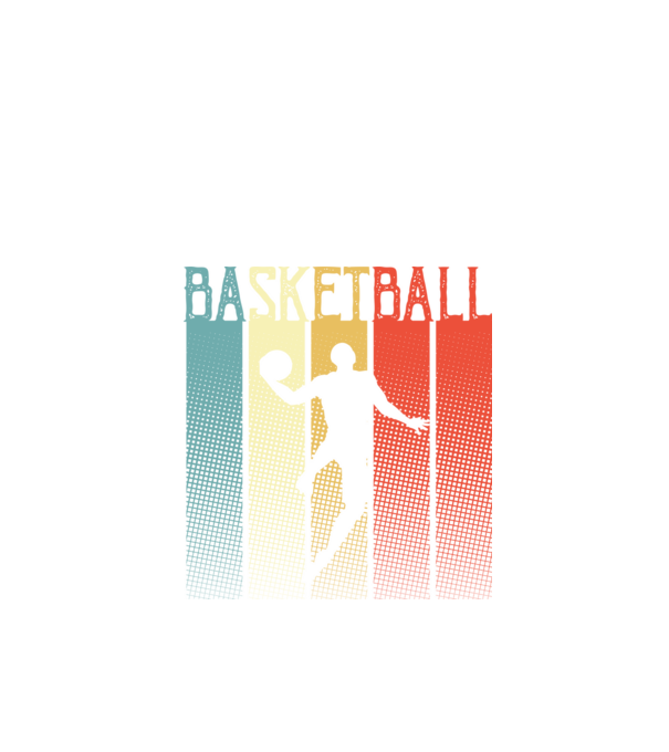 basketball vintage model negru pe tricou
