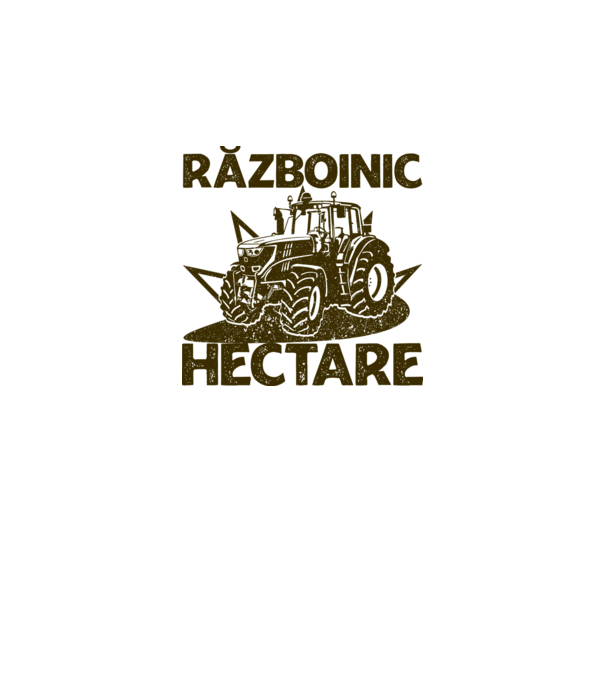 Războinic Hectare model gri pe tricou