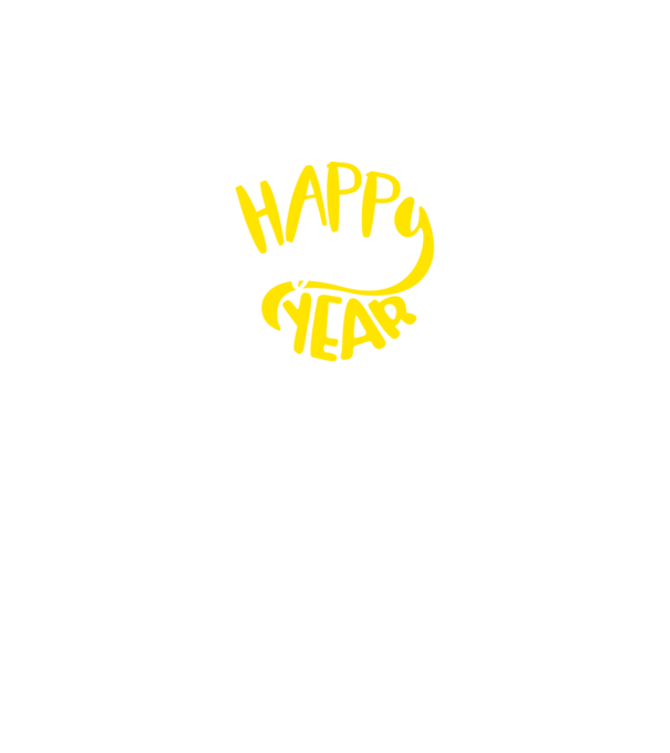 Happy new 2019 model negru pe tricou