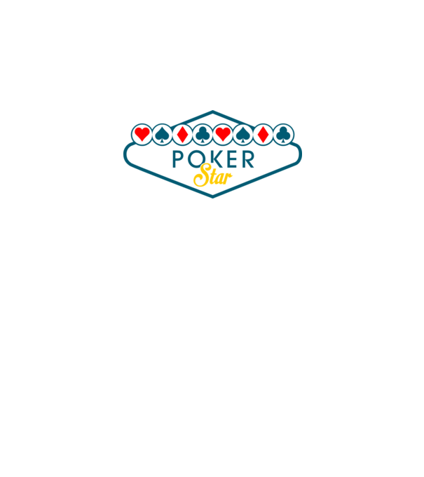 Star Poker model roșu pe tricou