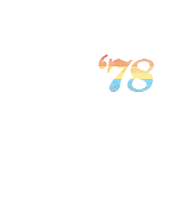 Retro Birthday 1978 model galben neon pe tricou