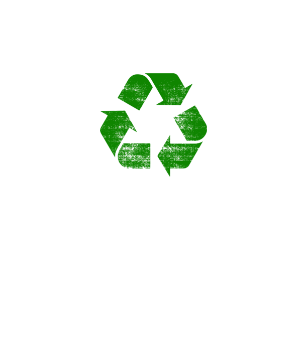 RECYCLE model negru pe tricou