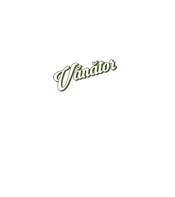 Cel mai bun Vănător din lume model gri pe tricou