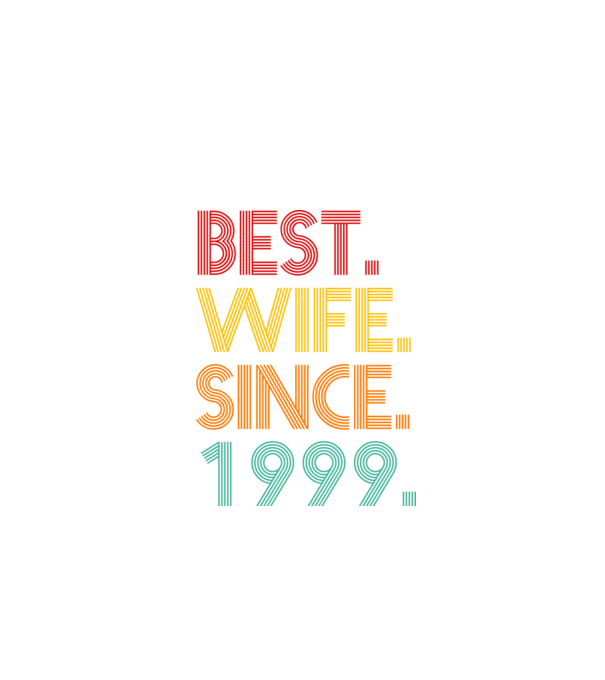 best wife since 1999 retro model negru pe tricou