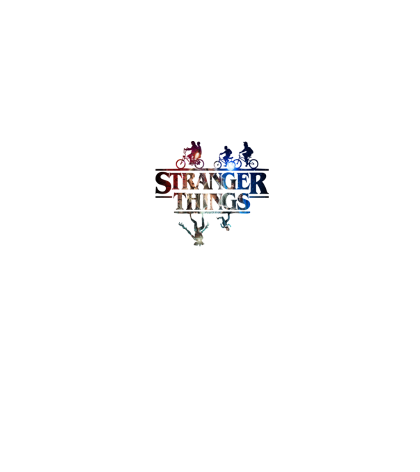 stranger things quote poster2 model alb pe tricou
