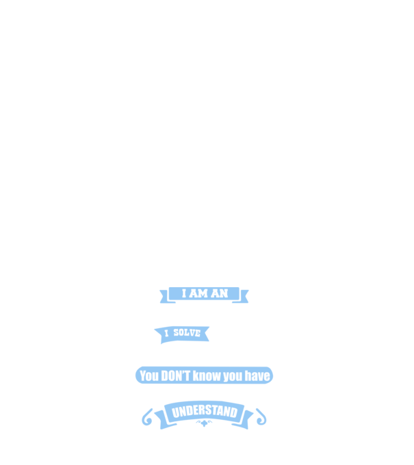 I am an accountant I solve problems model albastru închis pe tricou