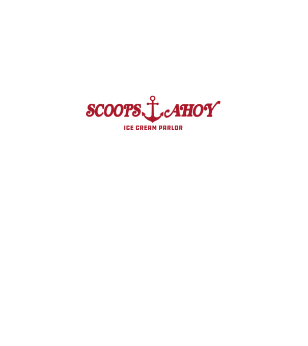 scoops and ahoy stranger things model albastru deschis pe tricou