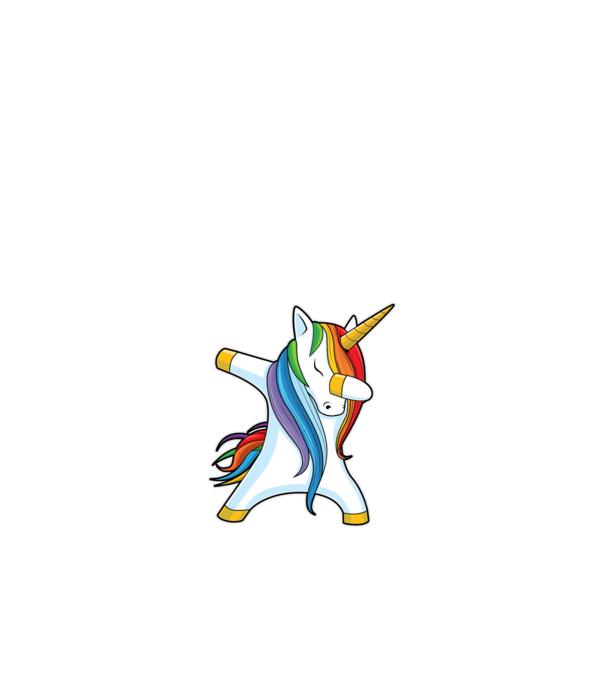 DAB Unicorn 2 model albastru deschis pe tricou
