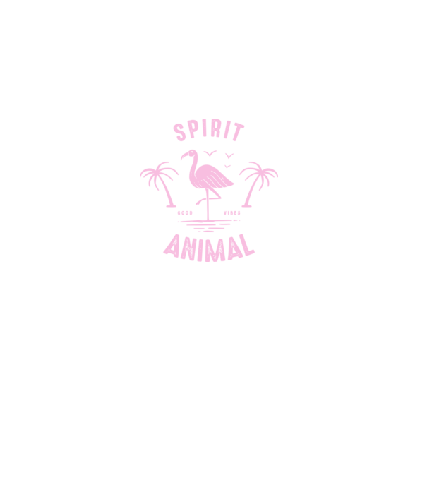 SPIRIT ANIMAL model negru pe tricou