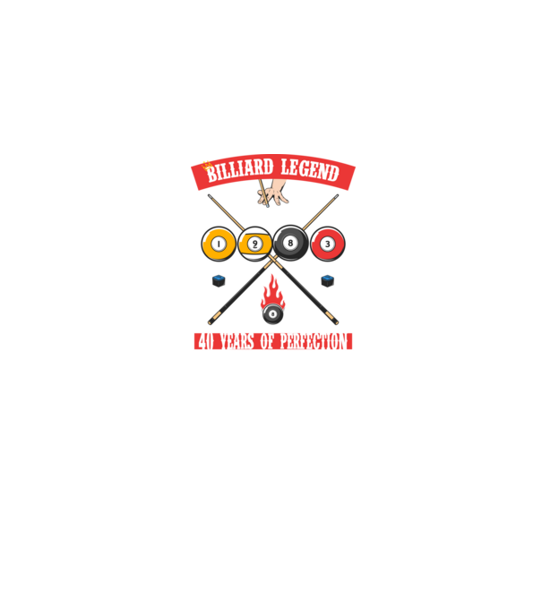 Billiard legend born in 1983 model albastru jeanși pe tricou