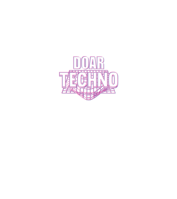 Doar techno model negru pe tricou