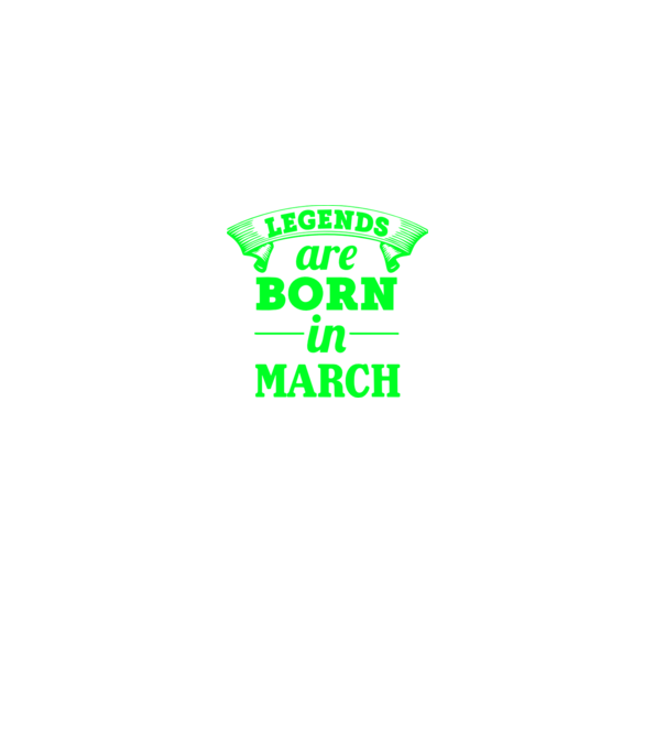 Legends are born in March model gri pe tricou