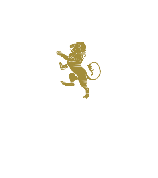Lion Rampant model negru pe tricou
