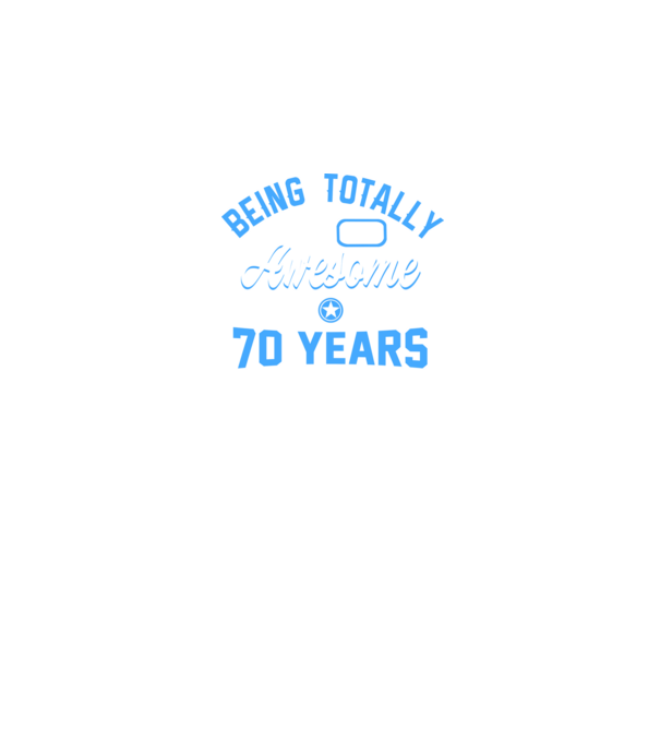 Being totally awesome 70 model negru pe tricou