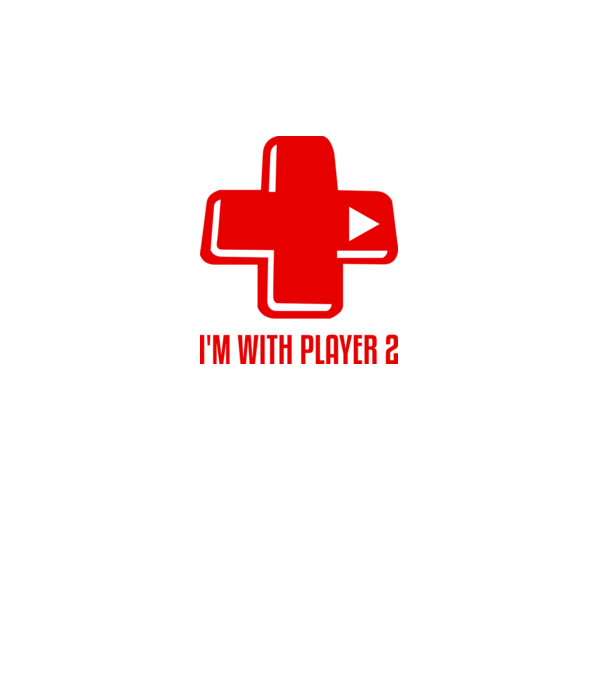 player 2 model gri pe tricou