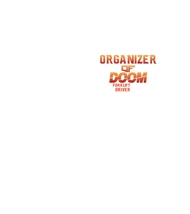 organizer of DOOM model galben neon pe tricou