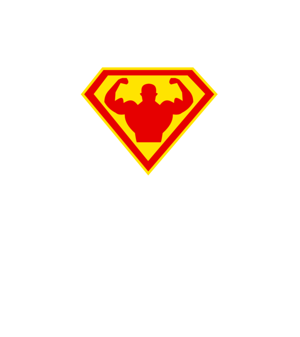 Superom model negru pe tricou
