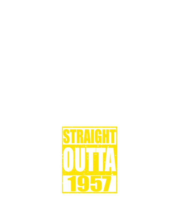 Straight Outta - 1957 model roșu pe tricou
