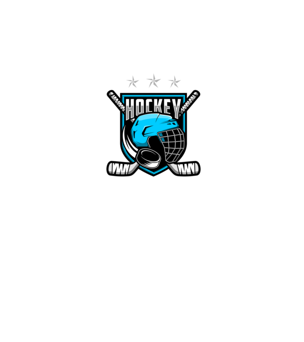 Hockey model negru pe tricou